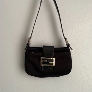 AUTHENTIC Fendi black purse